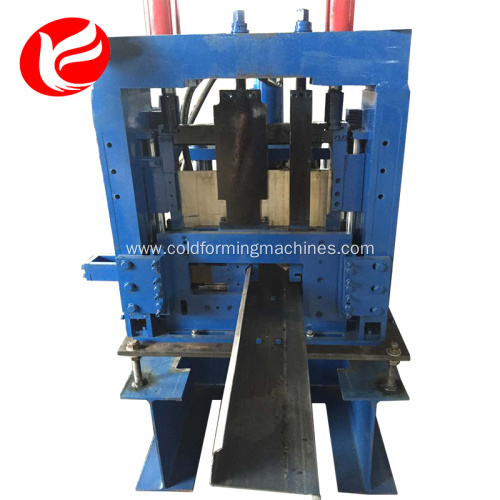 Steel c z purlin shape roll forming machine